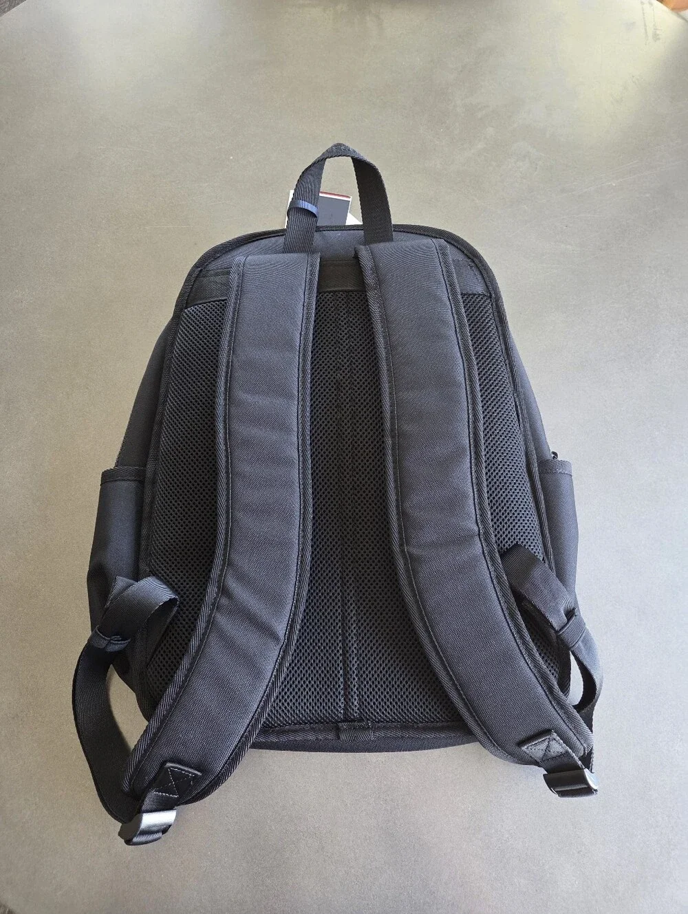 Tommy Hilfiger Signature Tape Zip Pull Backpack NWT $110
